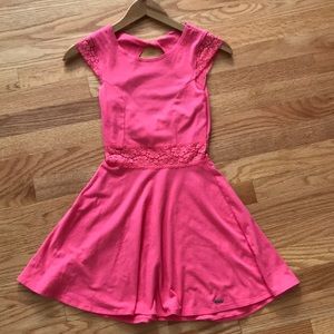 Abercrombie Girls SS stretch Cotton Dress Sz L